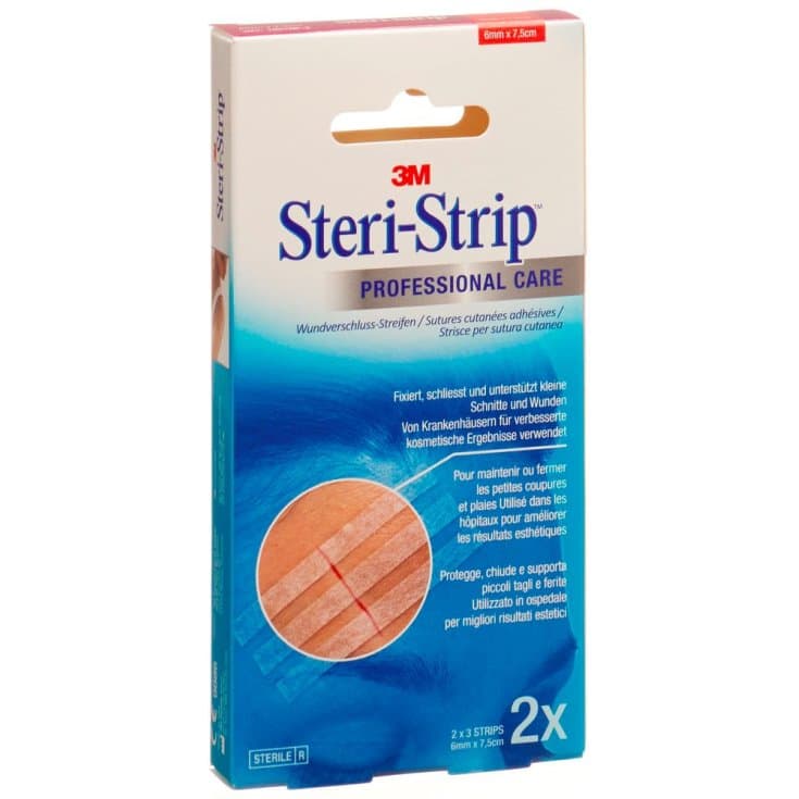 Steristrip Skin Tiras de Cierre para Heridas – 6 unidades