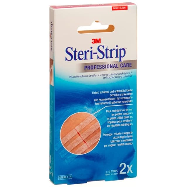 Steristrip Skin Tiras de Cierre para Heridas – 6 unidades