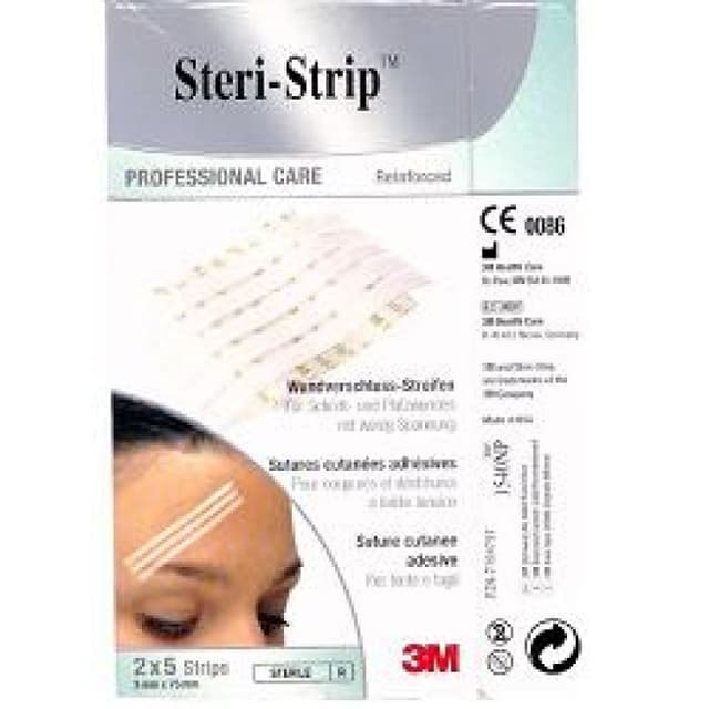 Steristrip 3M – Pack de 10 unidades, 6×100 mm