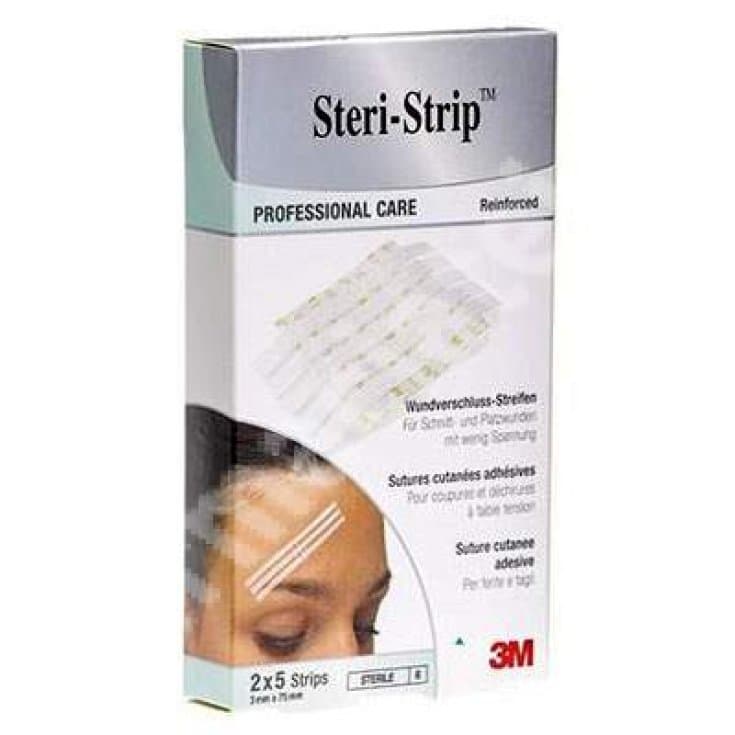 Steristrip 3M – Pack de 10 unidades, 3×75 mm