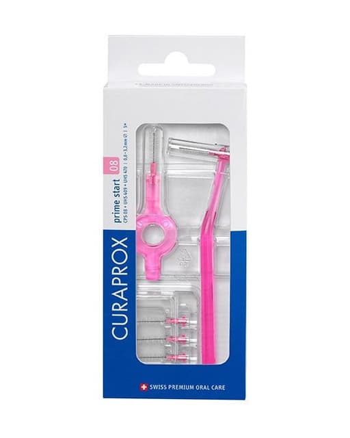 CURAPROX CPS 08 PRIME Cepillo Interdental Rosa Estándar