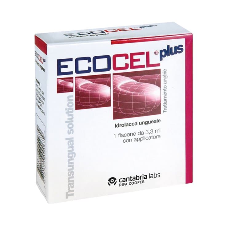 Ecocel Plus Laca de Uñas Hidrosoluble – 3,3 ml