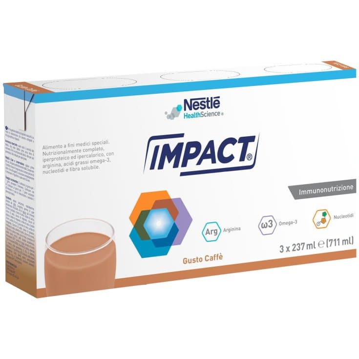 L-Arginina + Omega-3 – 3 x 237 ml | IMPACT ORAL CAFFÈ