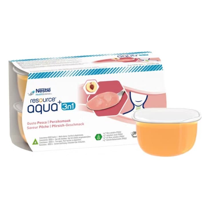 Resource Aqua+ 3in1 Melocotón – 4 x 200 ml