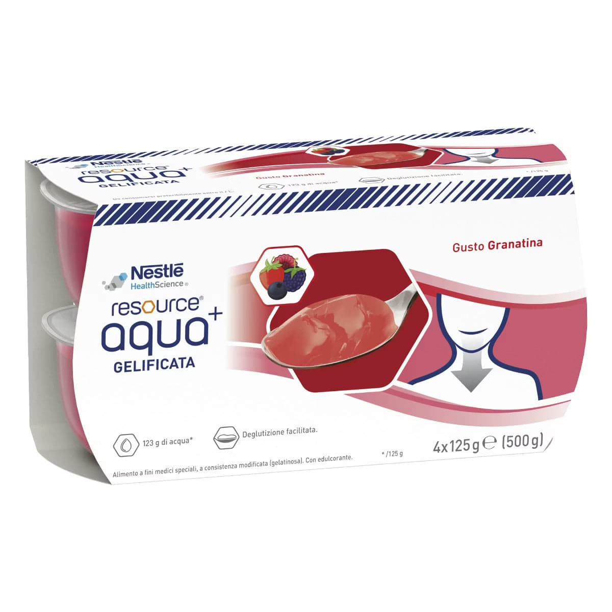 Resource Aqua+ Granada – 4 x 125 g