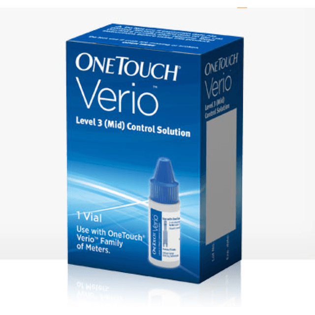 OneTouch Verio Solución de Control – 2 ampollas