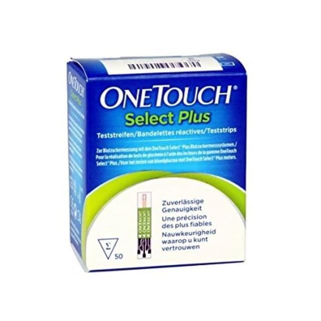 OneTouch SelectPlus Tiras Reactivas – 50 unidades