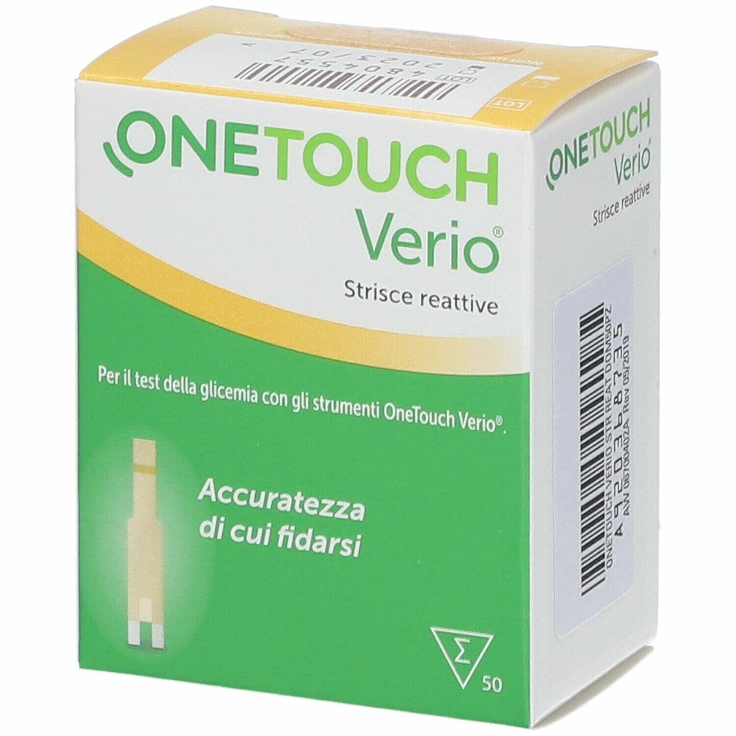 OneTouch Verio Tiras Reactivas – 50 unidades