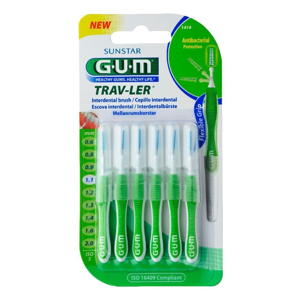 GUM TRAV-LER Cepillo Interdental 1,1 mm – Pro