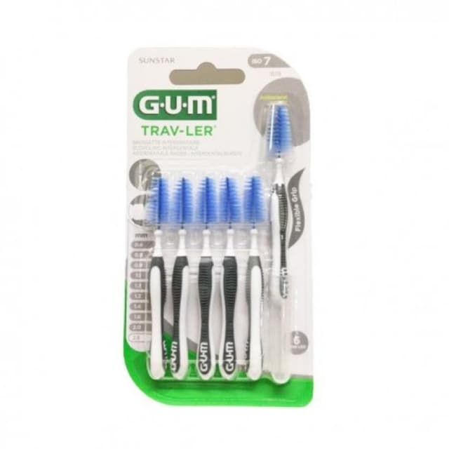GUM Trav-Ler Iso 7 Cepillo interdental – 6 unidades