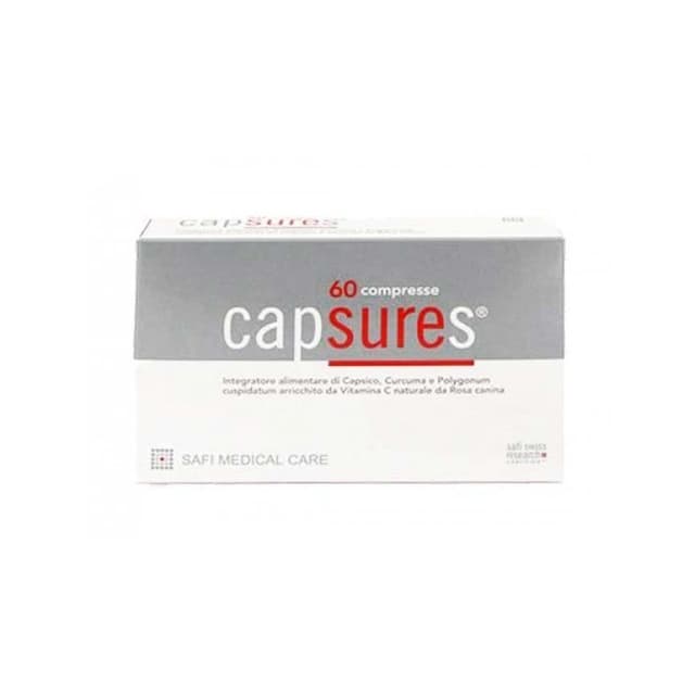 Capsures Vitamina C + Cúrcuma – 60 comprimidos