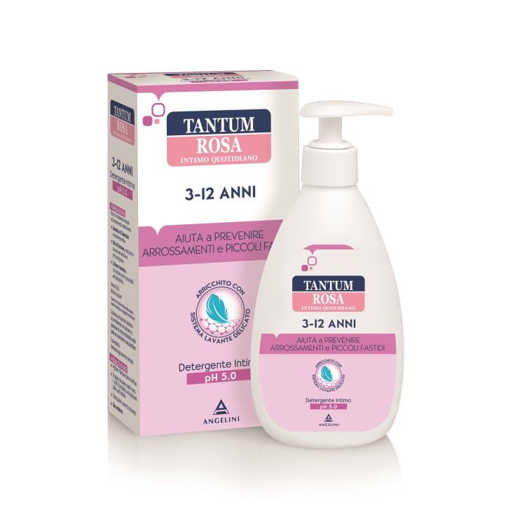 Tantum Rosa Niñas 3-12 años Solución Íntima – 200 ml