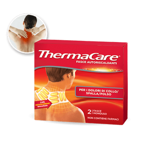 ThermaCare Envolturas Cuello/Hombro/Muñeca – 2 unidades