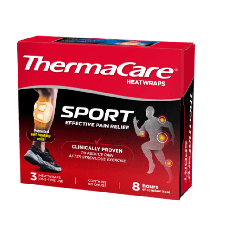ThermaCare Sport Parche Térmico 8h – 3 unidades