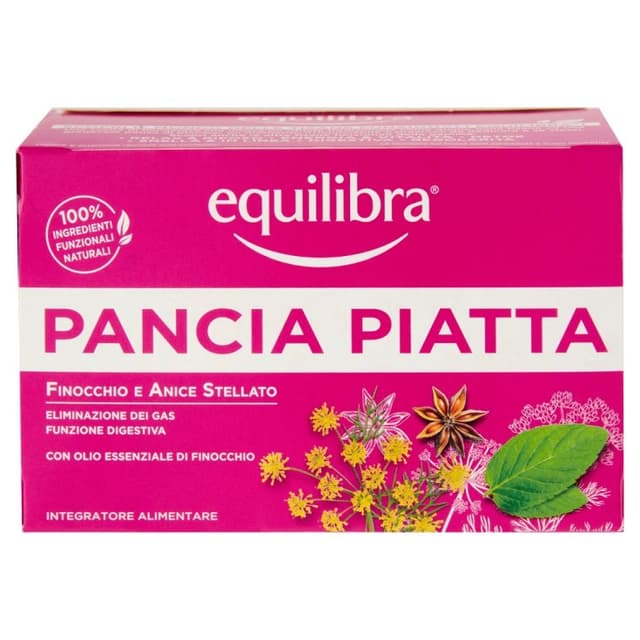 Hinojo – 15 bolsitas de filtro de infusión | Equilibra Infusión Vientre Plano