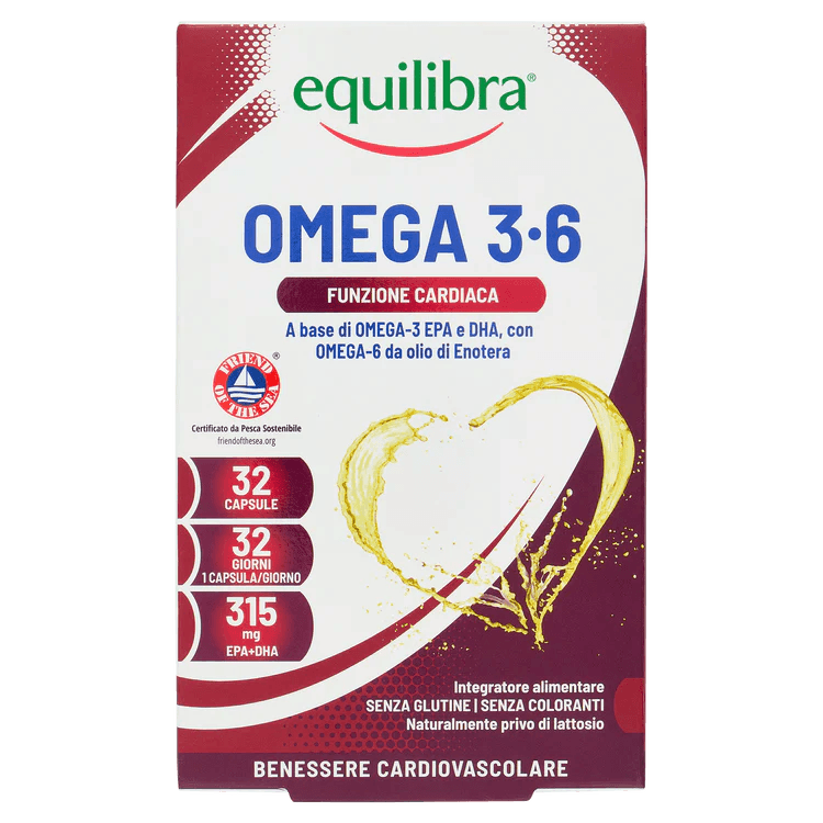 Equilibra Omega 3-6 – 32 grageas