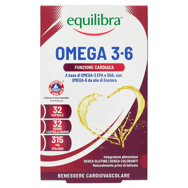 Equilibra Omega 3-6 – 32 grageas