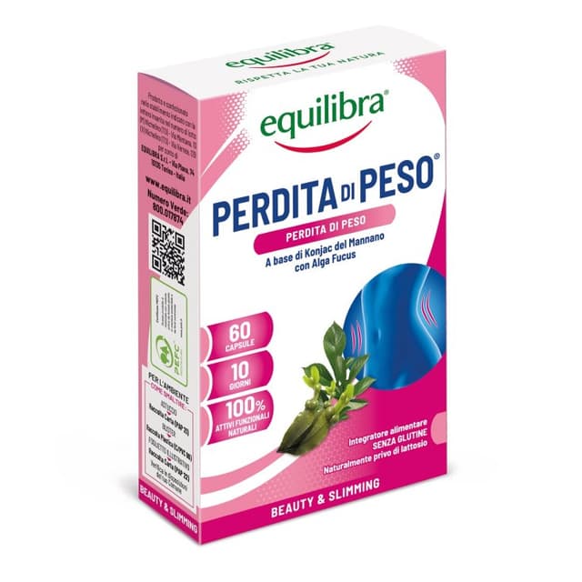 Glucomanano + Fucus – 60 cápsulas | Equilibra Control de Peso
