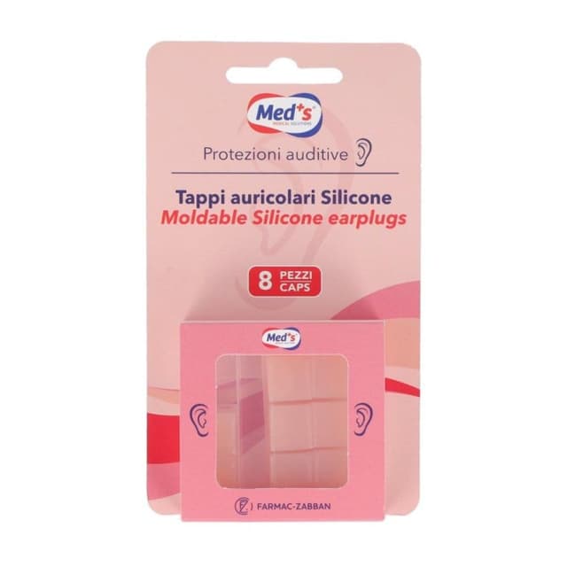 Auric Silent Tapones de silicona Farmac-Zabban – 8 pares