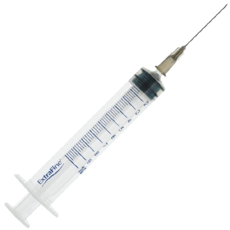 Farmac-Zabban MEDS Jeringa Monojet – 10 ml con aguja G12