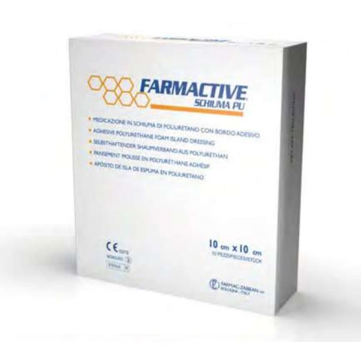 Farmactive Compresas de Celulosa – 10 unidades 10×10 cm
