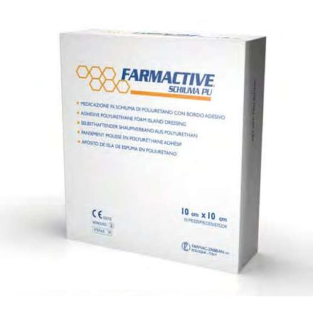 Farmactive Compresas de Celulosa – 10 unidades 10×10 cm