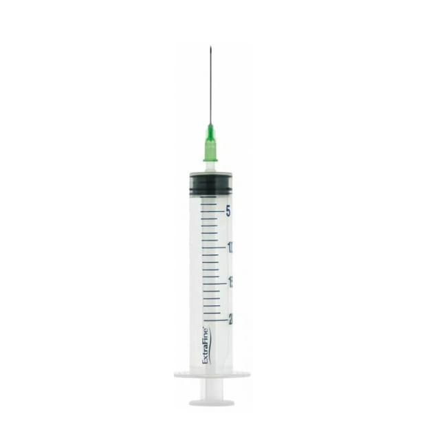 Jeringa Farmac-Zabban 20 ml, cono excéntrico con aguja G21 – 1 unidad