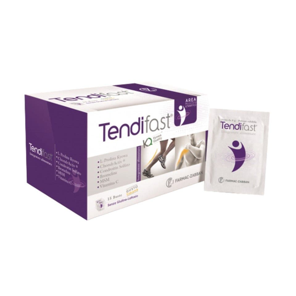 Bromelina + Condroitina – 15 sobres | Farmac-Zabban Tendifast