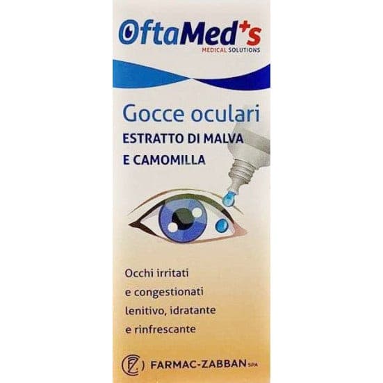 Oftamed's Gotas Oculares Camomila y Malva – 10 ml