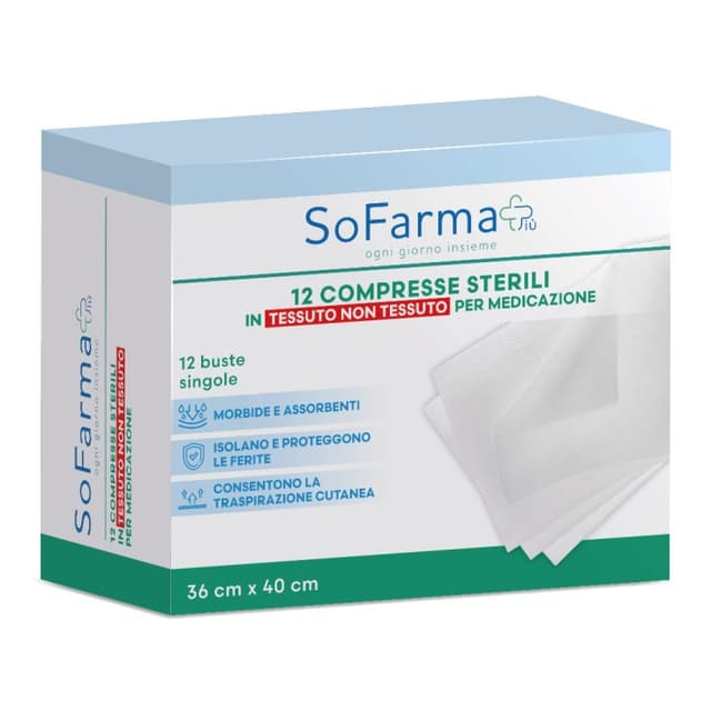 Gasa TNT 36x40 cm – Pack de 12 unidades SF+