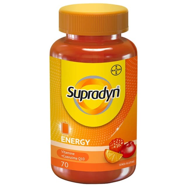 Vitaminas + Coenzima Q10 – 70 gominolas | Supradyn Energy