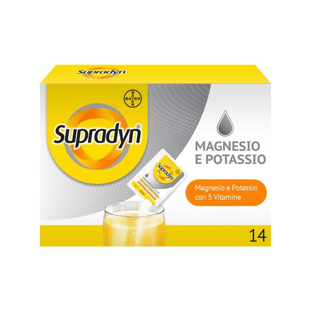 Supradyn Magnesio y Potasio – 14 sobres