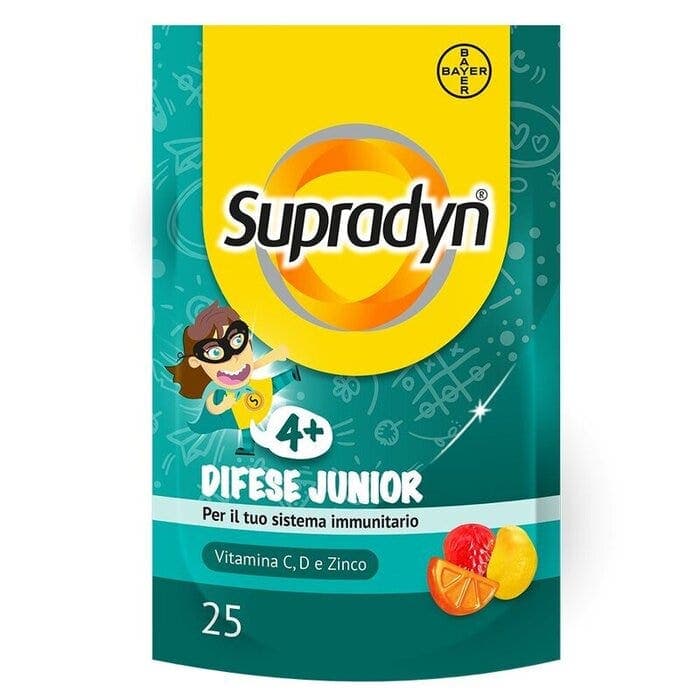 Multivitaminas – 60 comprimidos masticables Defensas | Supradyn Difese Junior