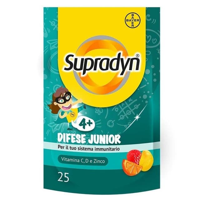 Multivitaminas – 60 comprimidos masticables Defensas | Supradyn Difese Junior