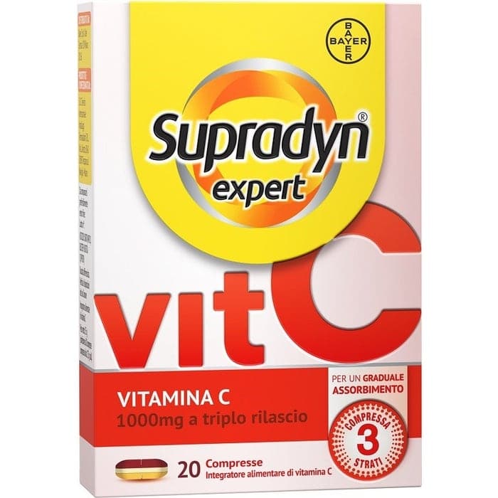 Supradyn Expert Vitamina C – 20 comprimidos efervescentes