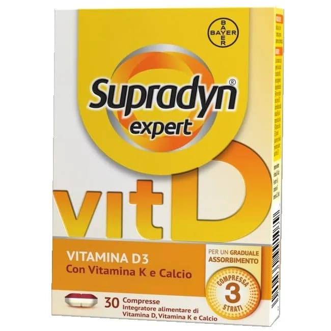 Supradyn Expert Vitamin D – 30 comprimidos