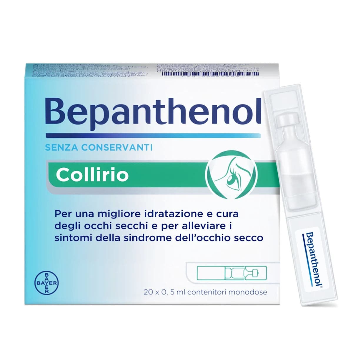 Bepanthenol Gotas Oculares – 20 monodosis
