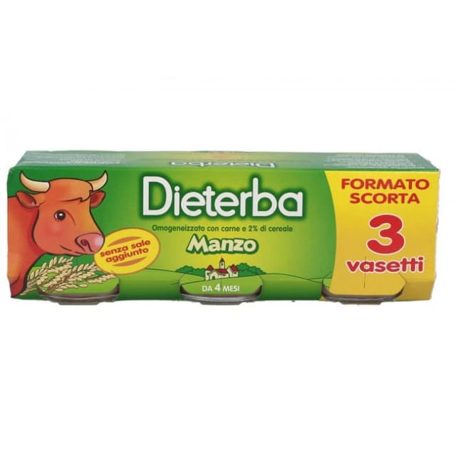 Dieterba Omo Manzo – Proteína – 3 × 80 g