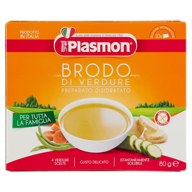 Plasmon Caldo Dry – 10 sobres, 80 g