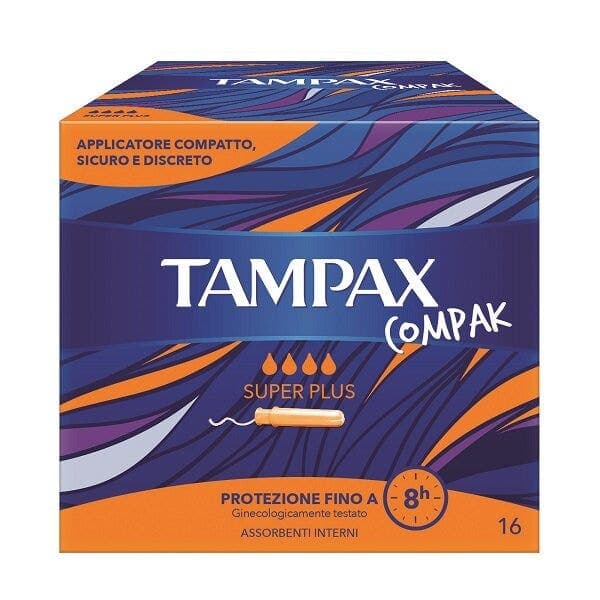 Tampax Compak Super Plus – 16 Tampones