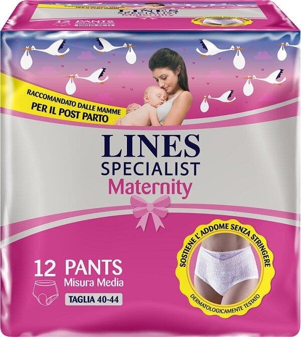 Lines Specialist Maternity M – 12 braguitas posparto