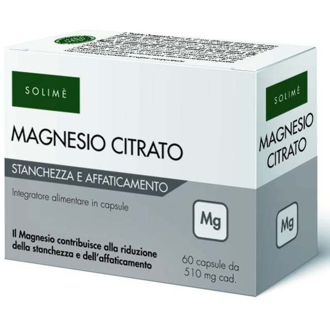Citrato de Magnesio Bibásico – 60 cápsulas