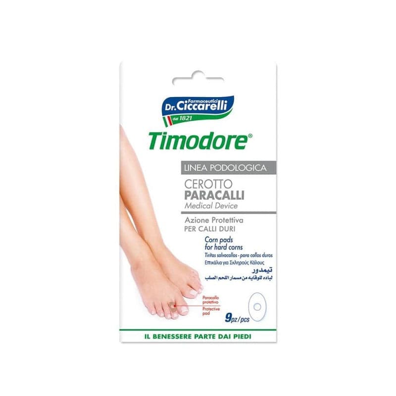 Timodore Parche Paracalli Duri para callos duros – 9 unidades
