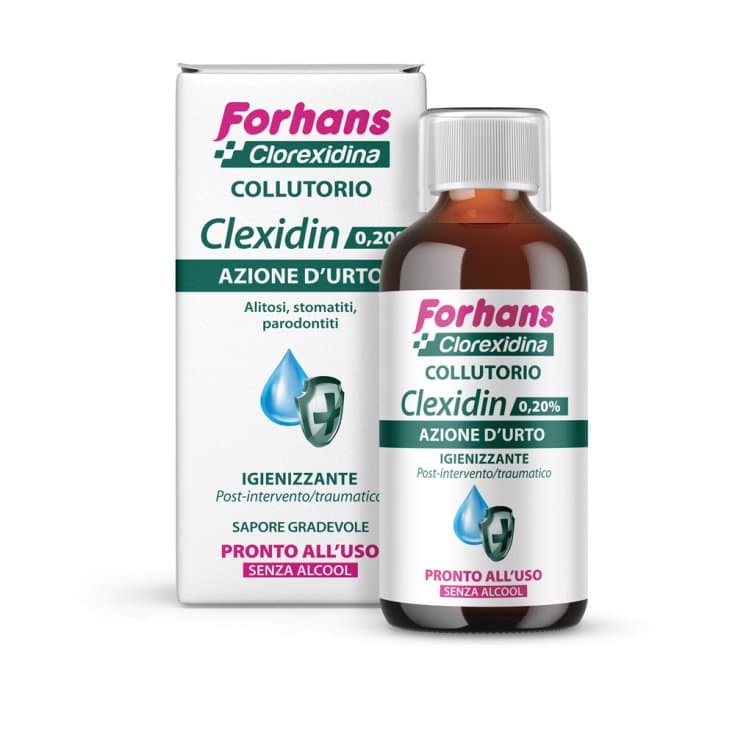 Forhans Clexidin Enjuague Bucal 0,20% – 200 ml