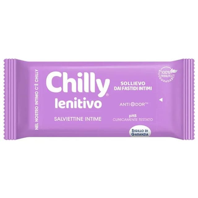 Chilly Toallitas Calmantes – 12 unidades