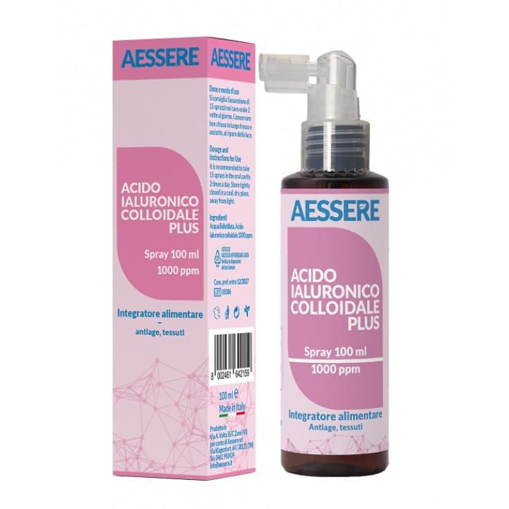 Ácido Hialurónico Colloidale Plus Spray – 100 ml