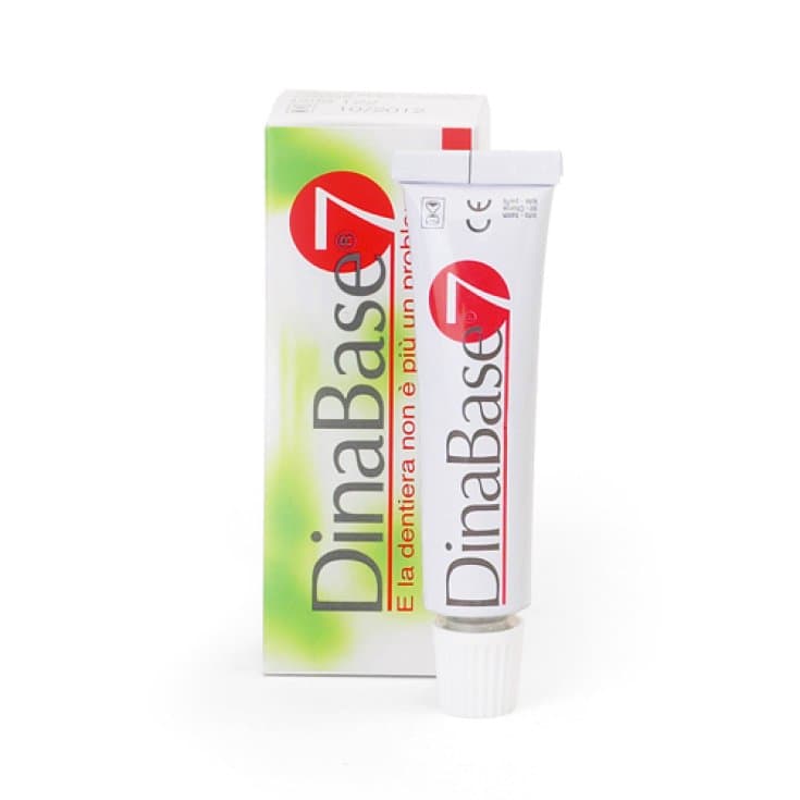 Dinabase 7 Ribas Crema Adhesiva para Prótesis Dentales