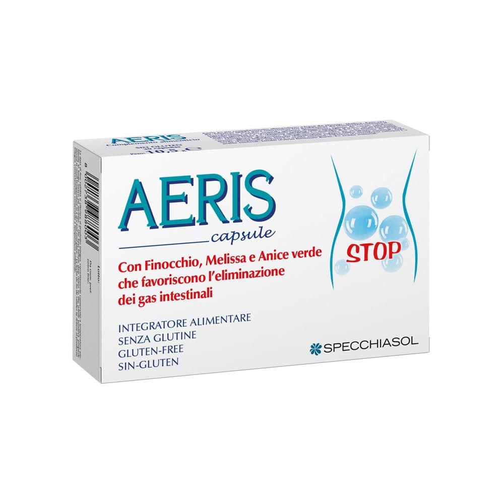 Hinojo 270 mg + Melisa – 30 cápsulas | Aeris