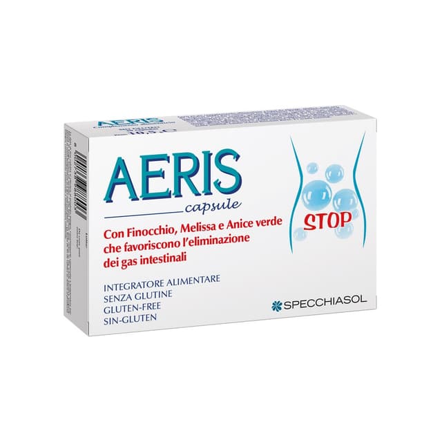 Hinojo 270 mg + Melisa – 30 cápsulas | Aeris