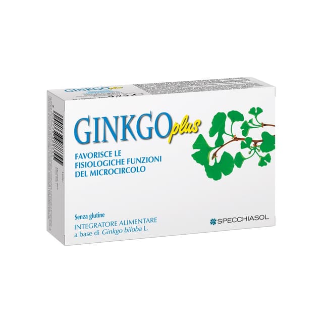 Ginkgo-Plus 30 – 30 cápsulas Specchiasol